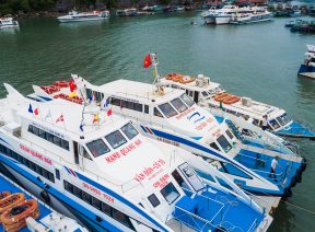 Tàu Mạnh Quang trên cảng Cái Rồng