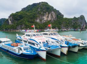 Tàu Mạnh Quang trên cảng Cái Rồng